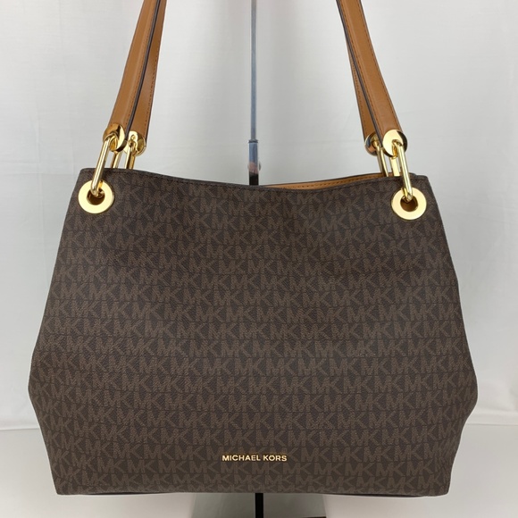 Michael Kors Handbags - New Michael Kors Raven Signature Tote